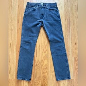 J. Crew 770 Black Wash Men’s Jeans 31 x 32